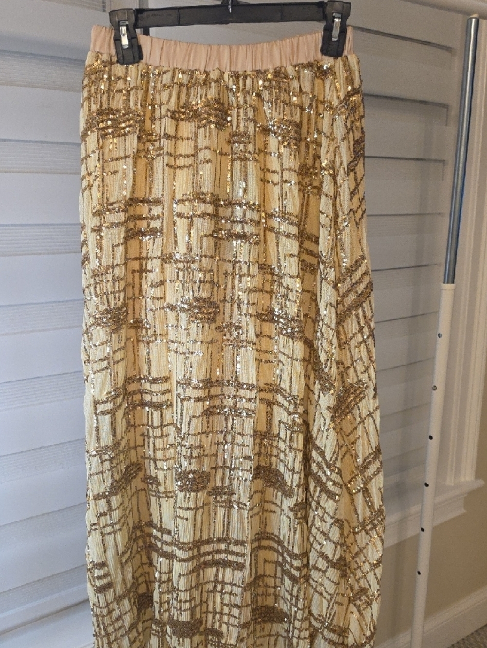 EN SAISON Romi Embellished Midi Skirt Size XS $218 - Picture 5 of 6